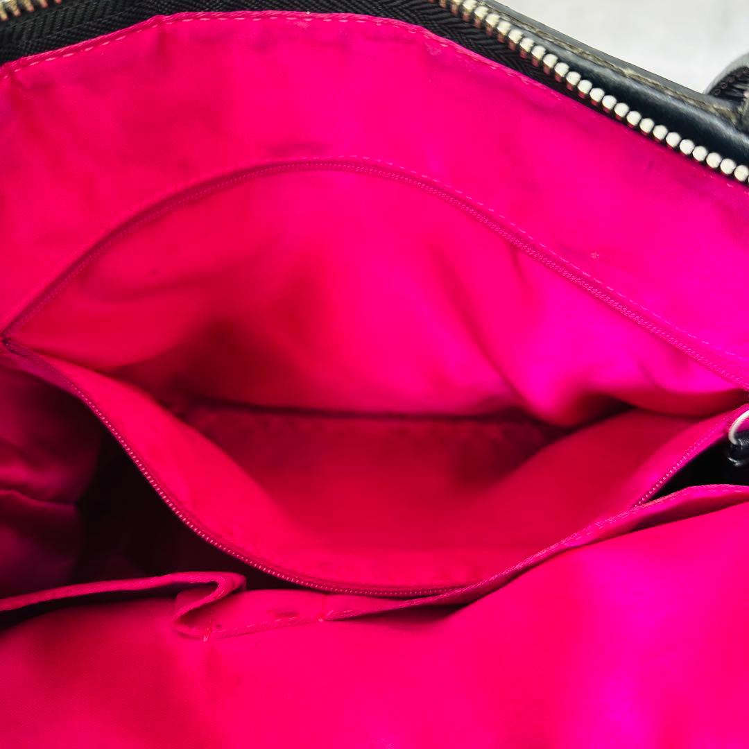 Y2K COACH Poppy Check Tote Bag 14