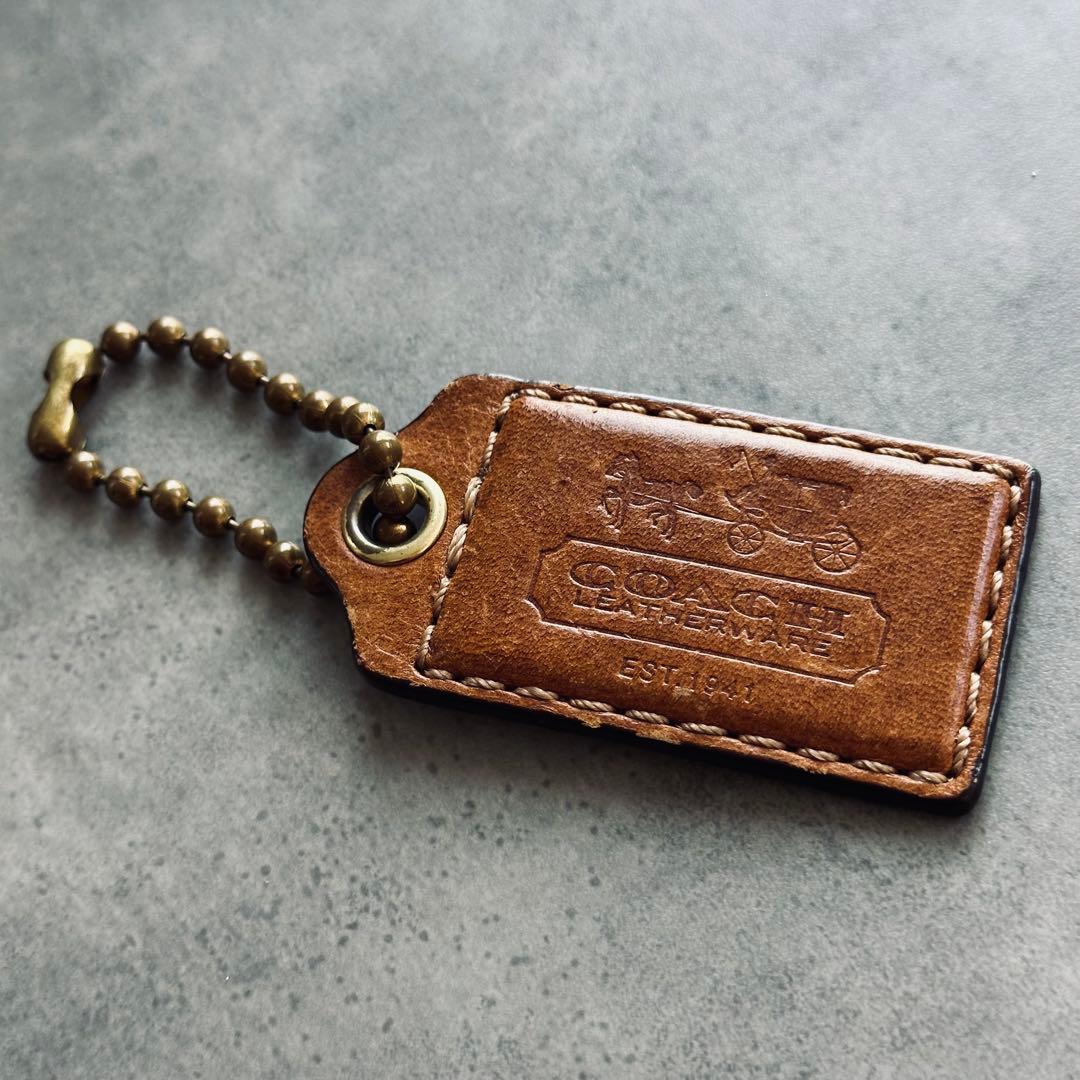 COACH Horse carriage hangtag charm 2