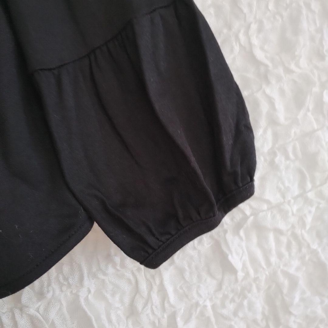 ペイトンプレイス ブラック 五分袖 ボレロ 可愛い ボタン カジュアル オフィス 5