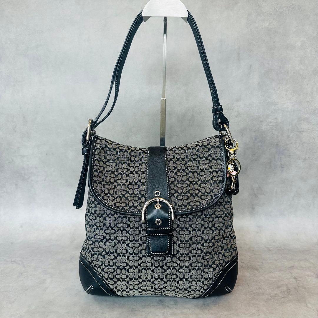 Y2K COACH Soho mini Signature 2way bag 2