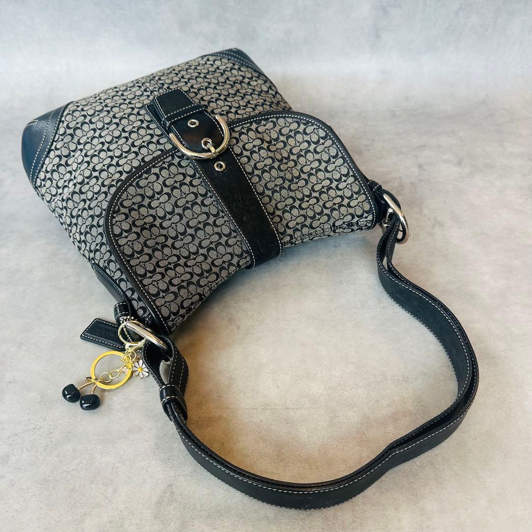 Y2K COACH Soho mini Signature 2way bag 6