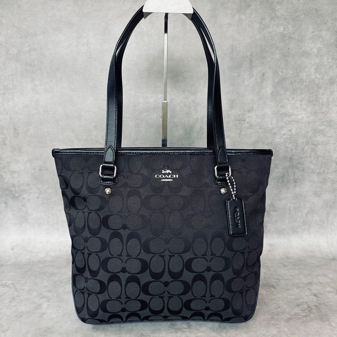 COACH Signature Zip Tote Bag 2