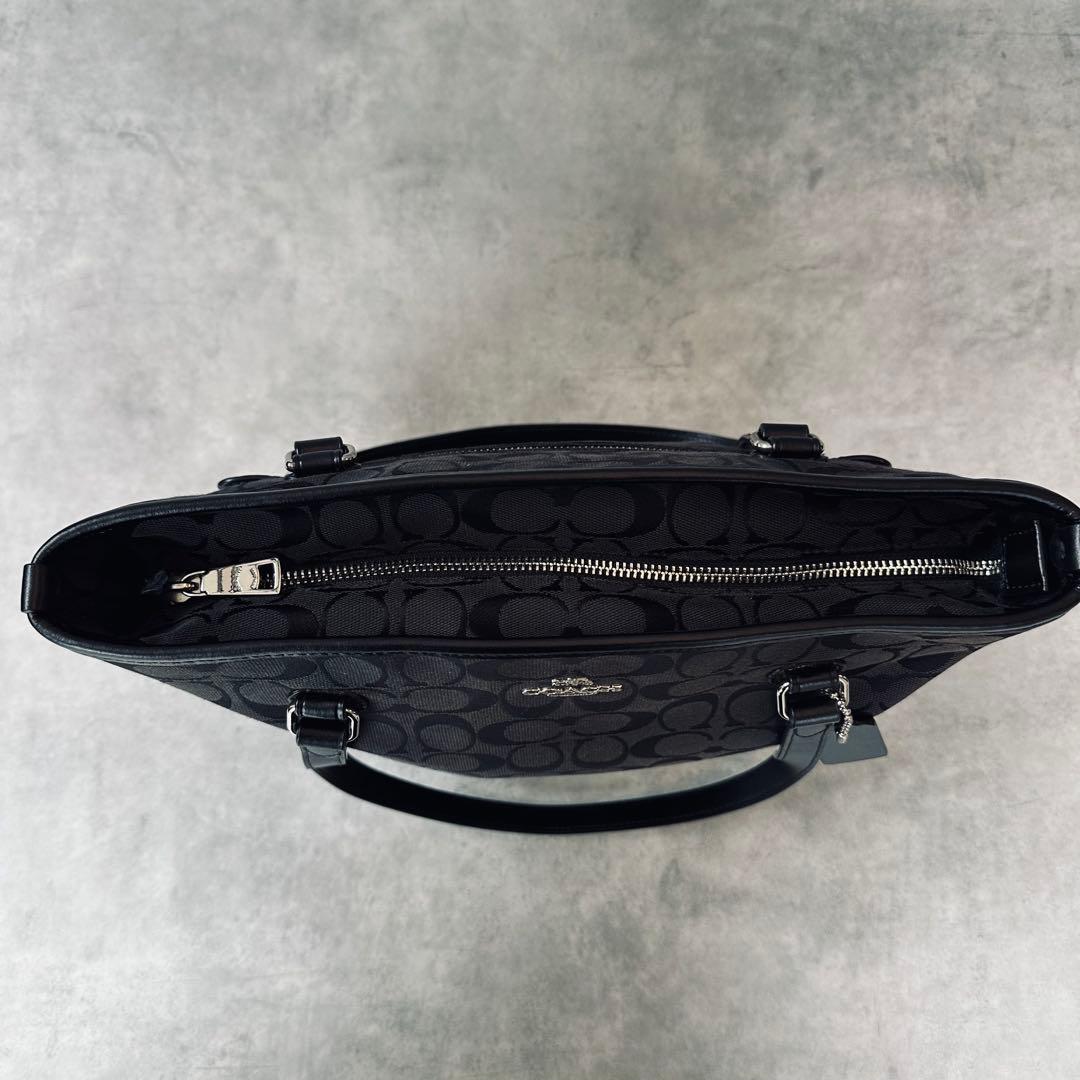 COACH Signature Zip Tote Bag 12