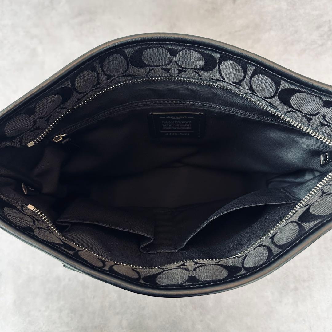 COACH Signature Zip Tote Bag 13