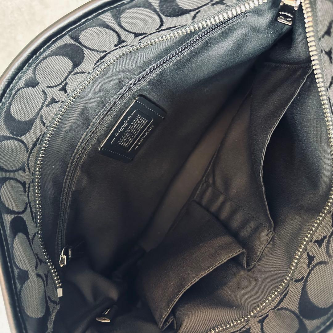 COACH Signature Zip Tote Bag 14