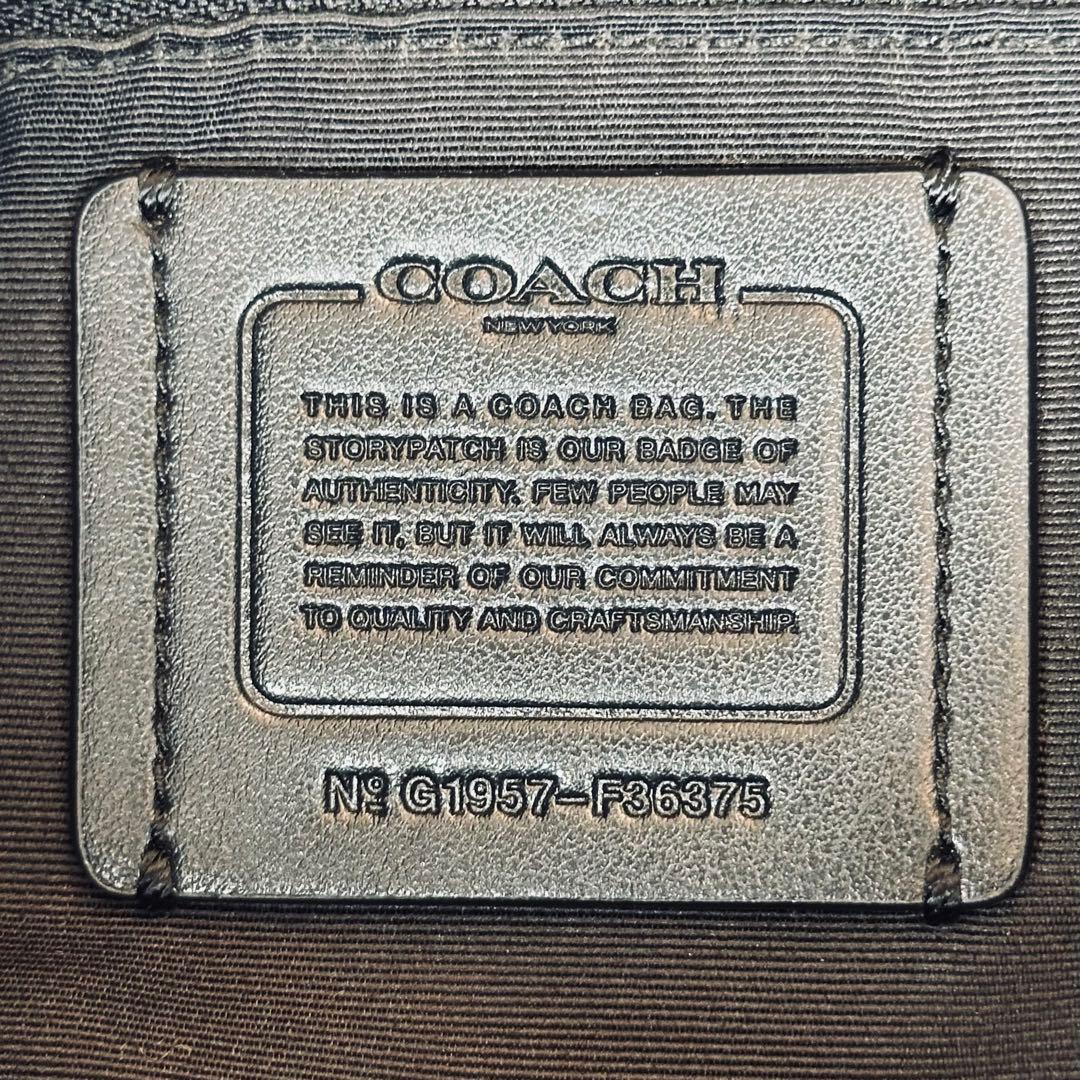 COACH Signature Zip Tote Bag 16