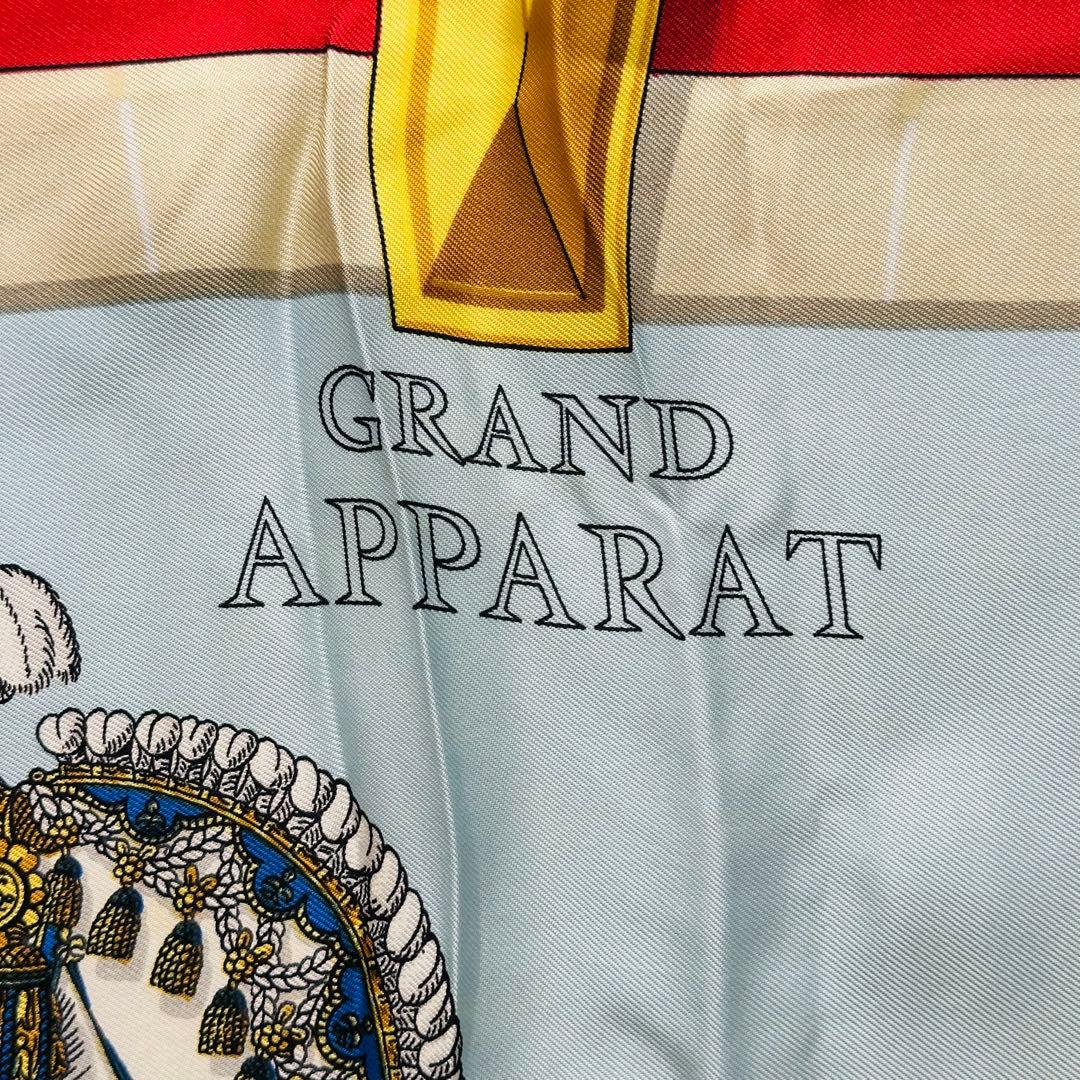 HERMES カレ90 《グラン・アパラ》 GRAND APPARAT 盛装の馬 6