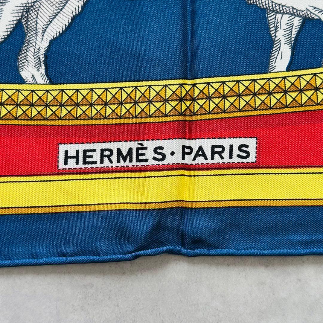 HERMES カレ90 《グラン・アパラ》 GRAND APPARAT 盛装の馬 7