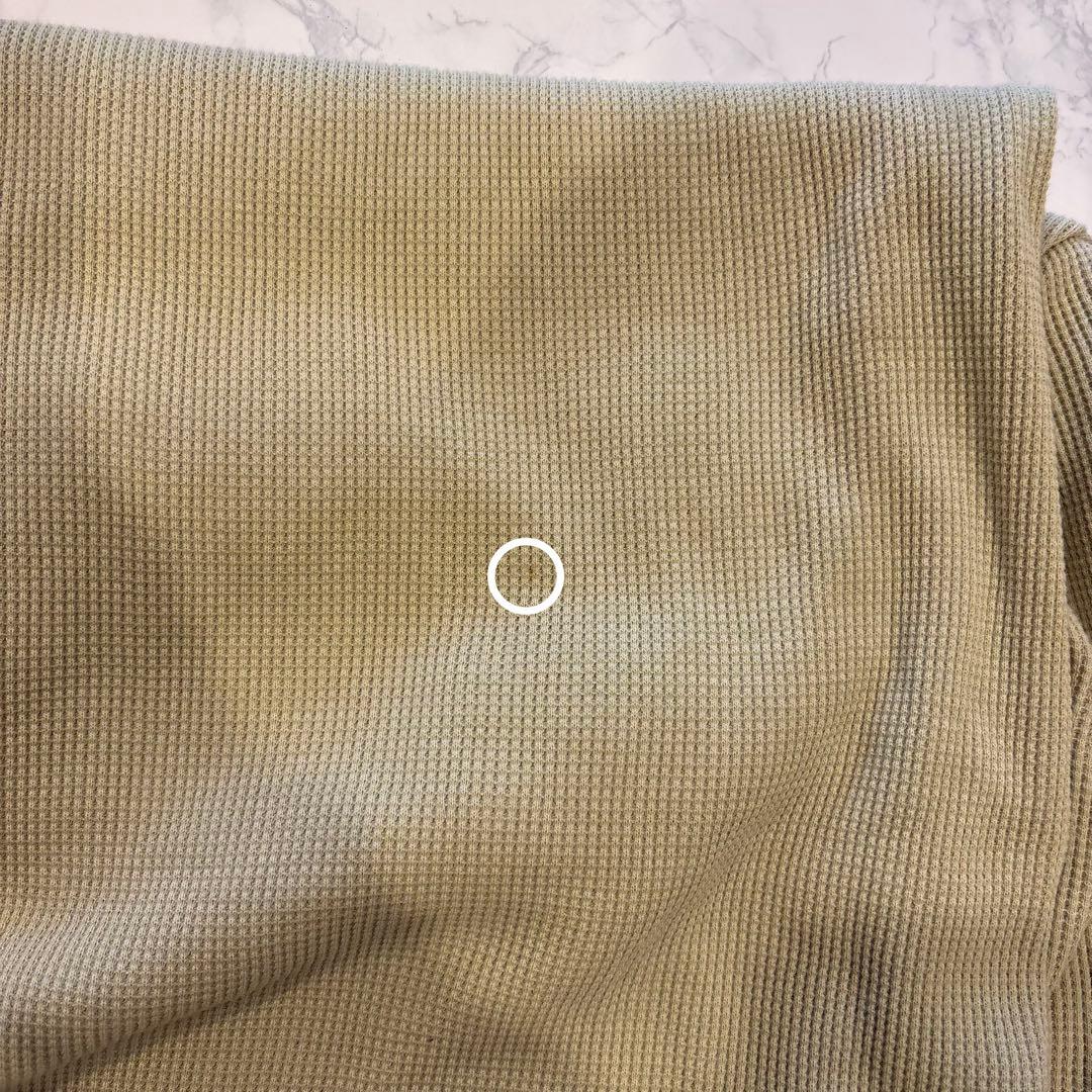 ディスコート ロングワンピース 長袖　カットソー　Vネック グリーン　緑 7