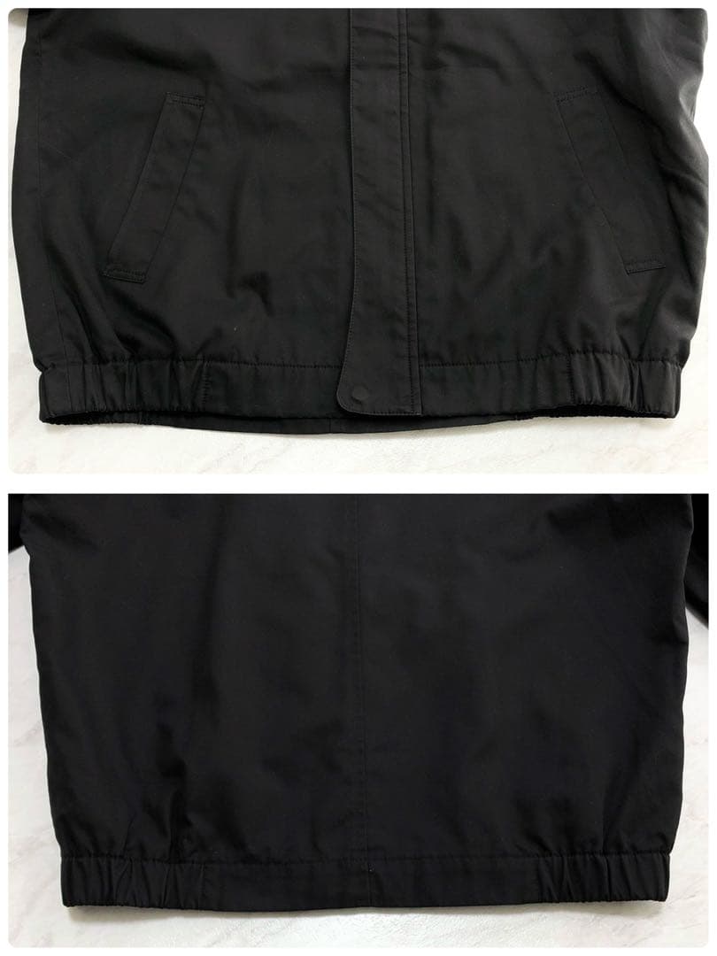 【美品】BURBERRY ハリントンジャケット ノバチェック ホースロゴ 黒 M 6