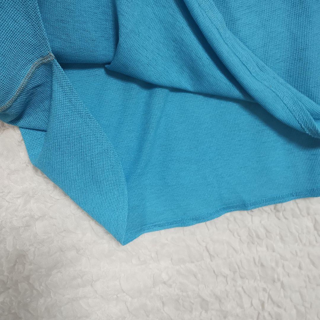 LEPSIM レプシィム ブルー 長袖カットソー オーバーサイズ 薄くて軽い 3