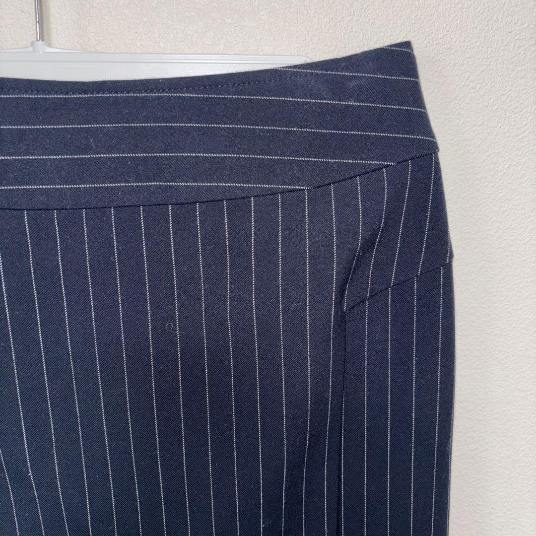 m.f.editorial ネイビーストライプ タイトミニスカート L d781 6