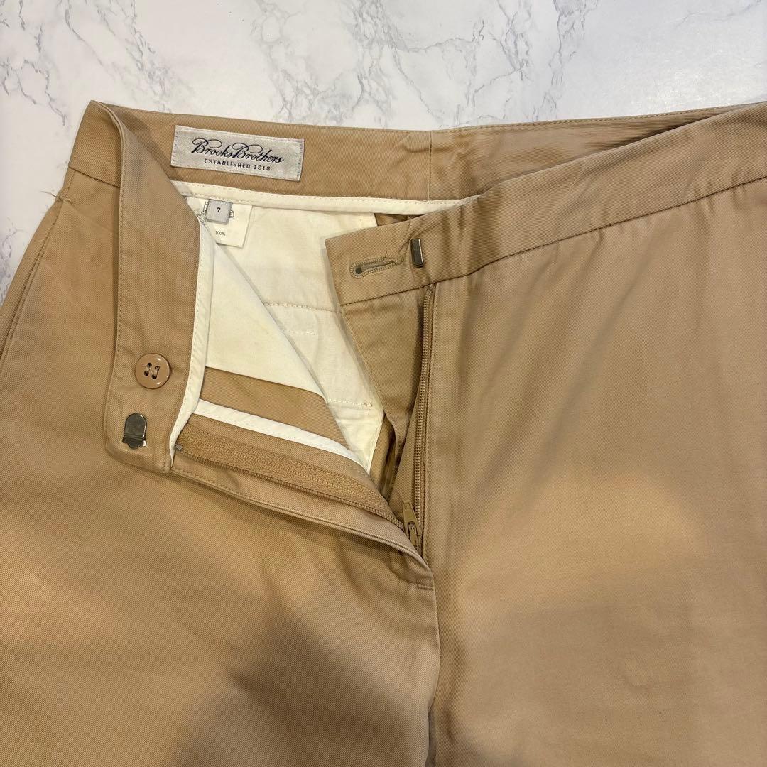 ブルックスブラザーズ パンツ ベージュ 7 S相当　チノパン　ストレート 8