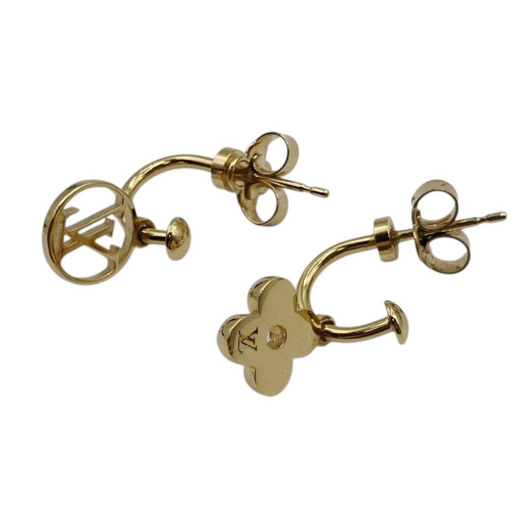 美品✨ ルイヴィトン ブックルドレイユ ロゴマニア ピアス 3
