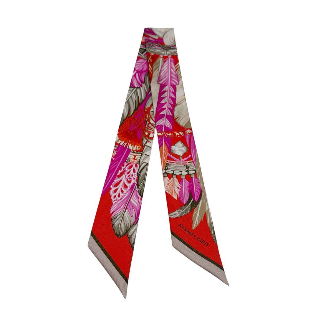 ⭐️良品⭐️ エルメス ツイリー ダンスパシフィック スカーフ ピンク