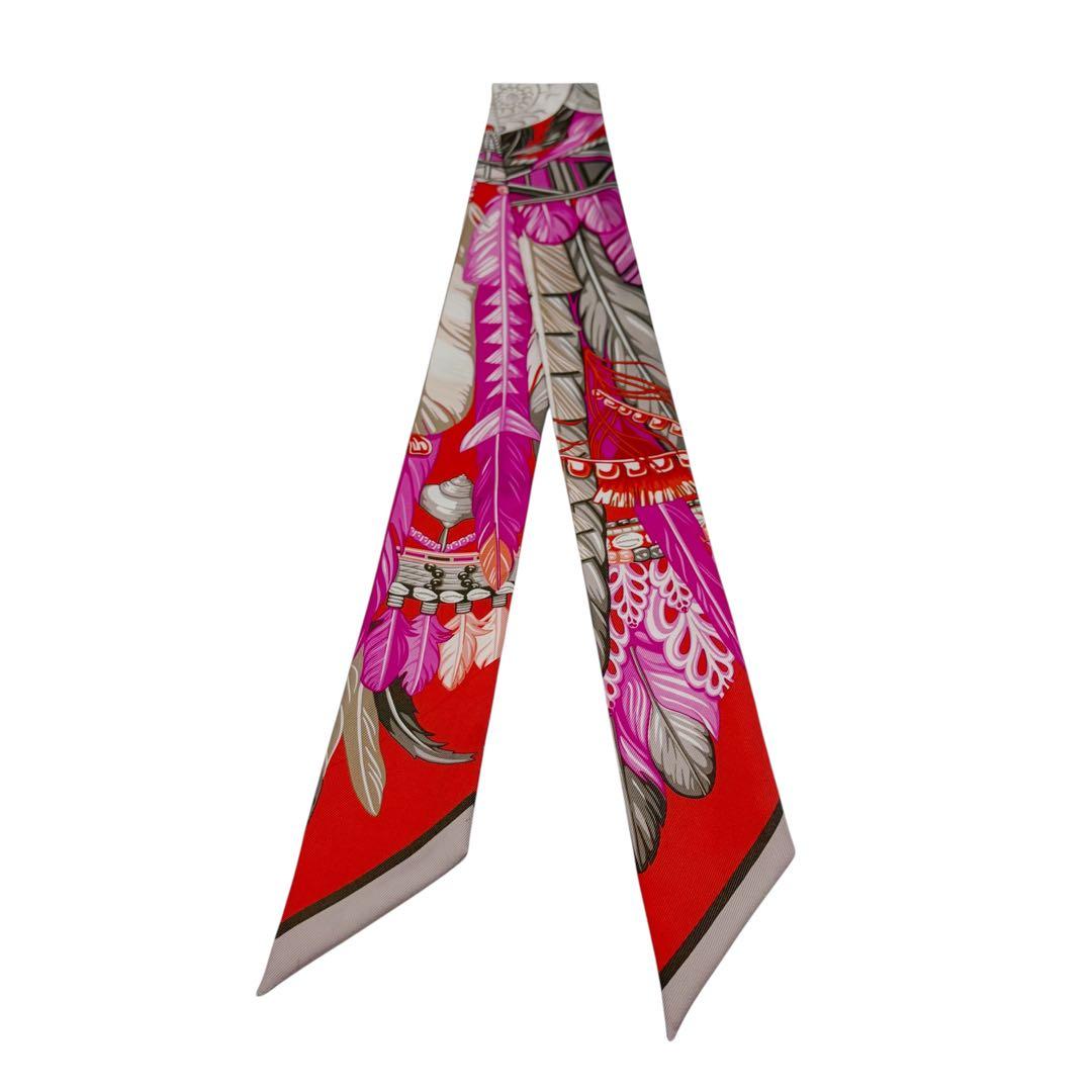 ⭐️良品⭐️ エルメス ツイリー ダンスパシフィック スカーフ ピンク 2