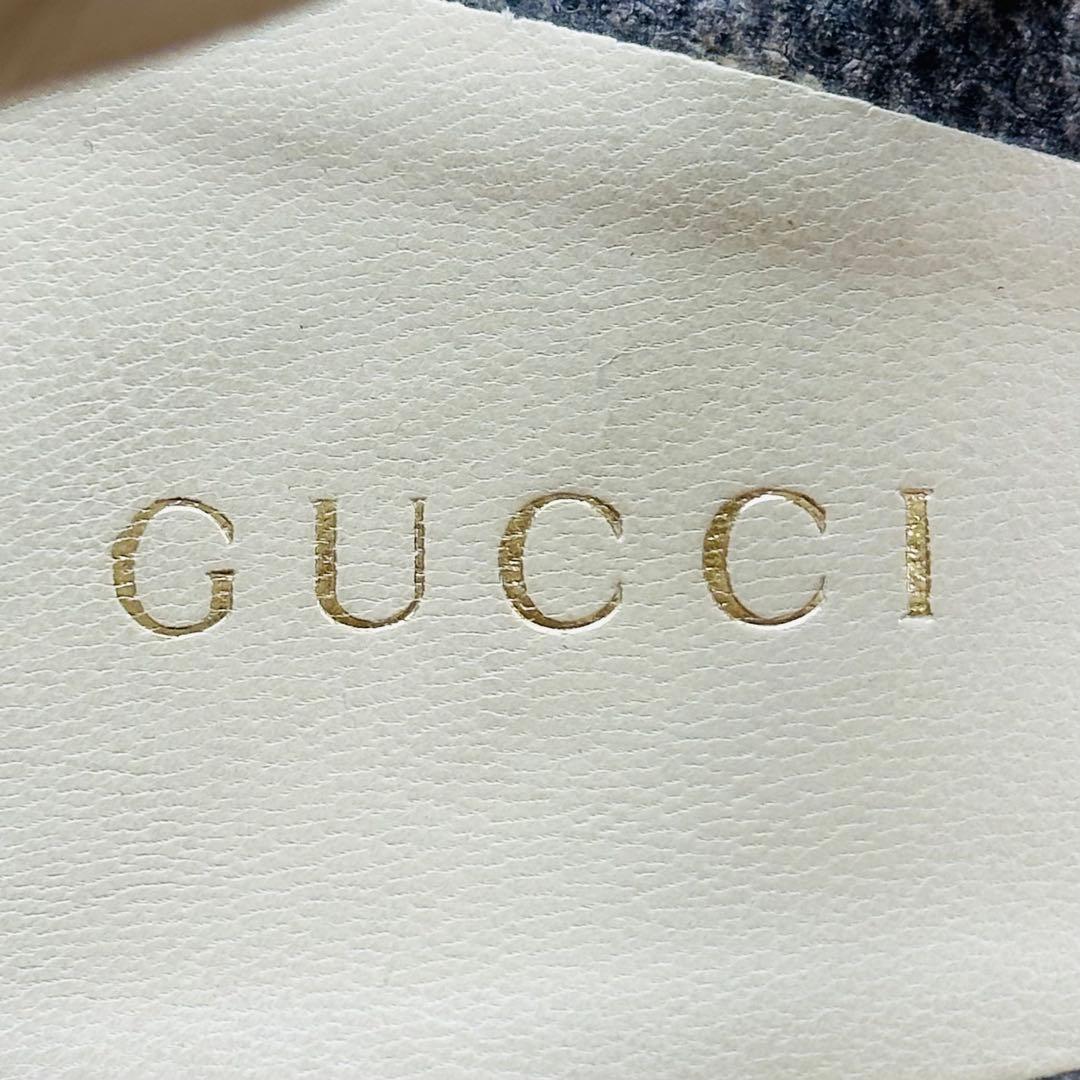 希少✨GUCCI パイソン　ストラップ　ウェッジソール　サンダル 11