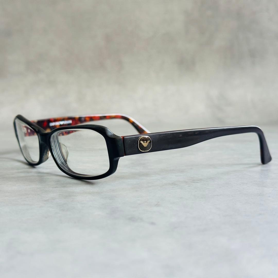 EMPORIO ARMANI イーグルロゴ　スクエア　メガネ 3