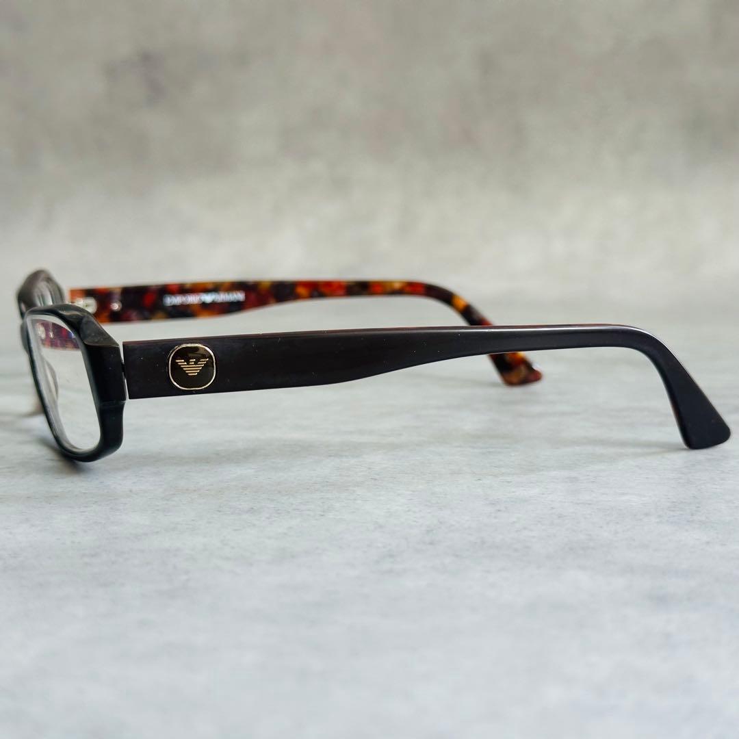 EMPORIO ARMANI イーグルロゴ　スクエア　メガネ 4
