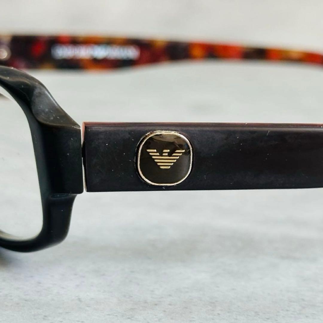 EMPORIO ARMANI イーグルロゴ　スクエア　メガネ 5