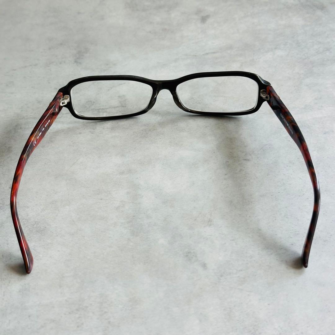 EMPORIO ARMANI イーグルロゴ　スクエア　メガネ 6