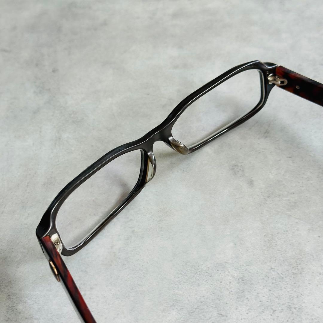 EMPORIO ARMANI イーグルロゴ　スクエア　メガネ 7