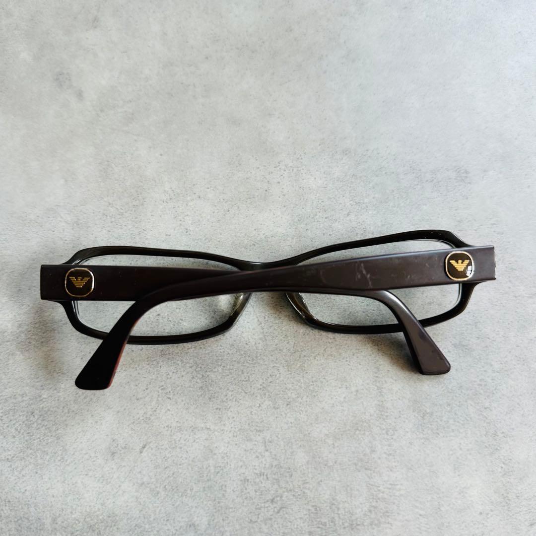 EMPORIO ARMANI イーグルロゴ　スクエア　メガネ 10