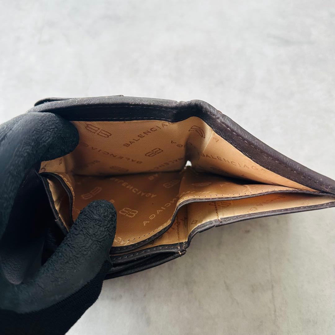 超希少✨BALENCIAGA BBモノグラム 三つ折財布 コンパクトウォレット 14