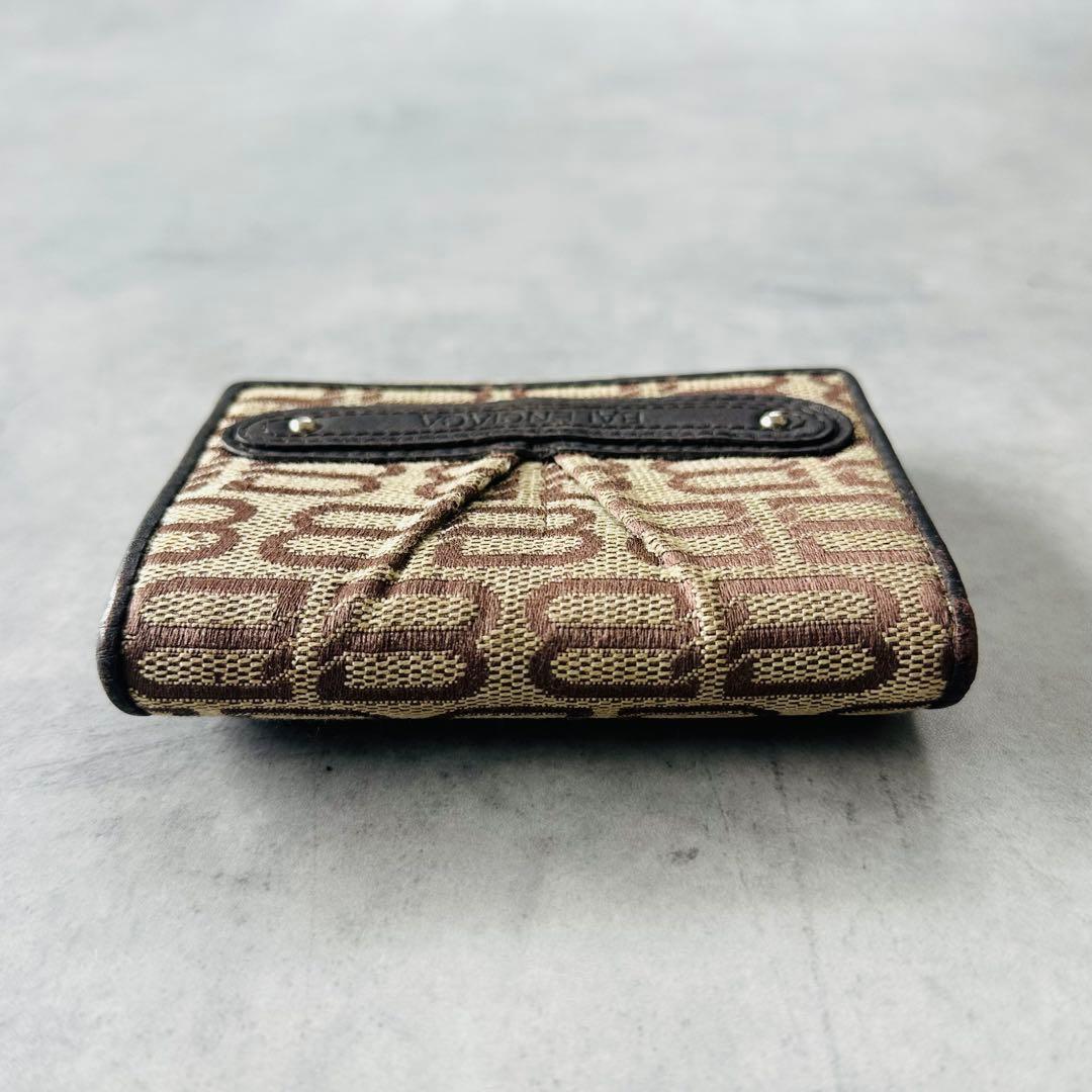 超希少✨BALENCIAGA BBモノグラム 三つ折財布 コンパクトウォレット 5