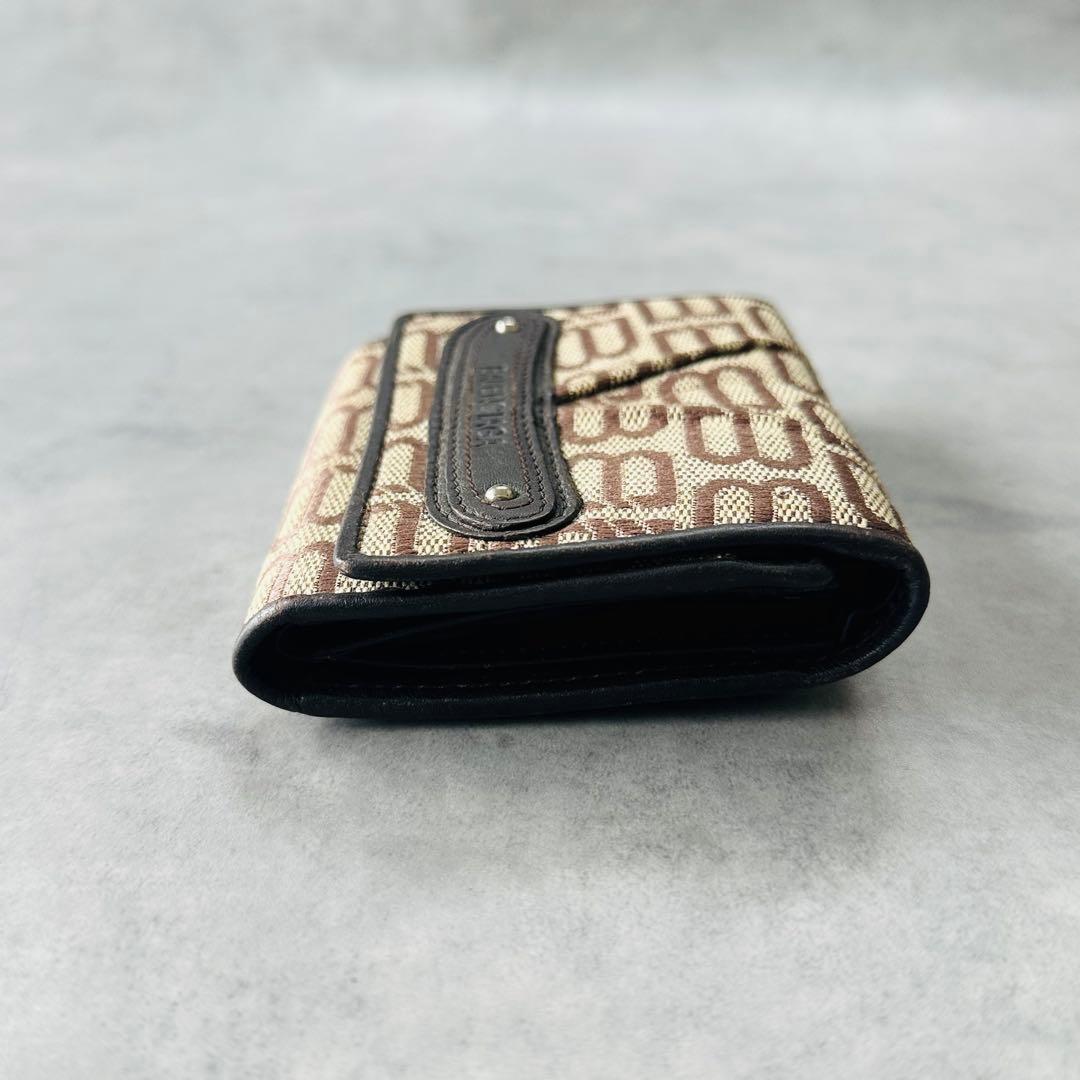 超希少✨BALENCIAGA BBモノグラム 三つ折財布 コンパクトウォレット 6
