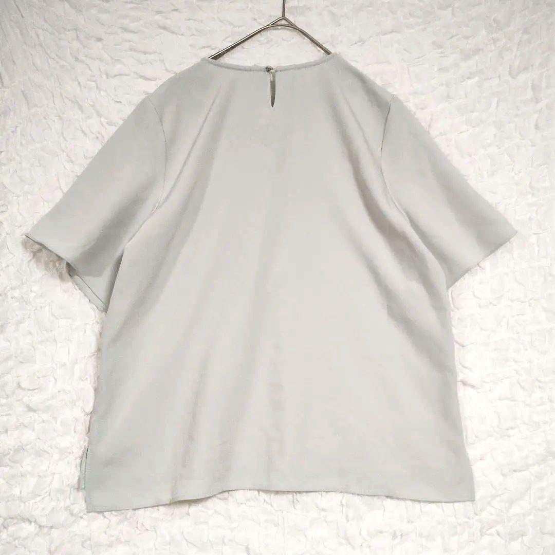 anysis エニィスィス グレー Vネック フレア袖シャツ S 軽い シンプル 6