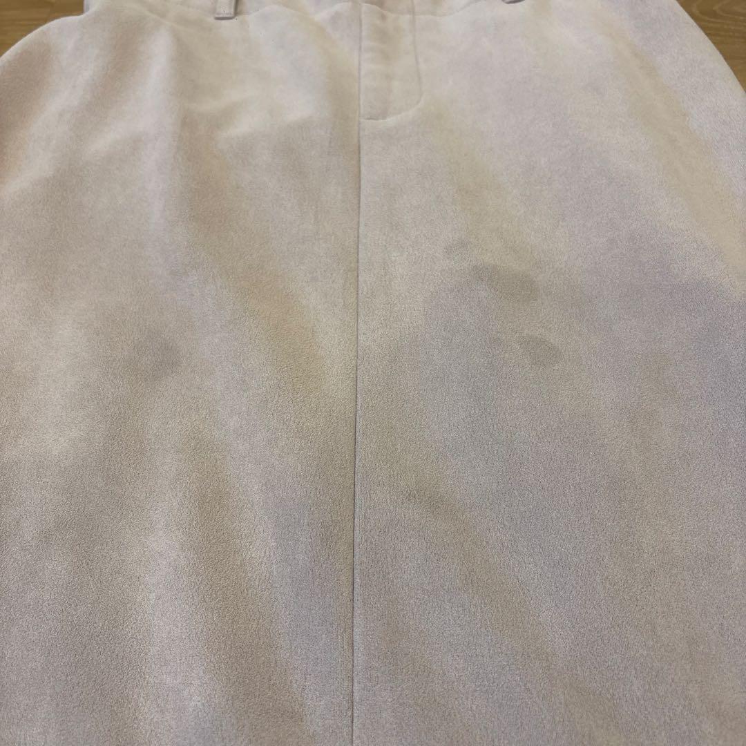 .CHIPCLIP タイトスカート ロング　スリット ベージュ M ウエストゴム 8