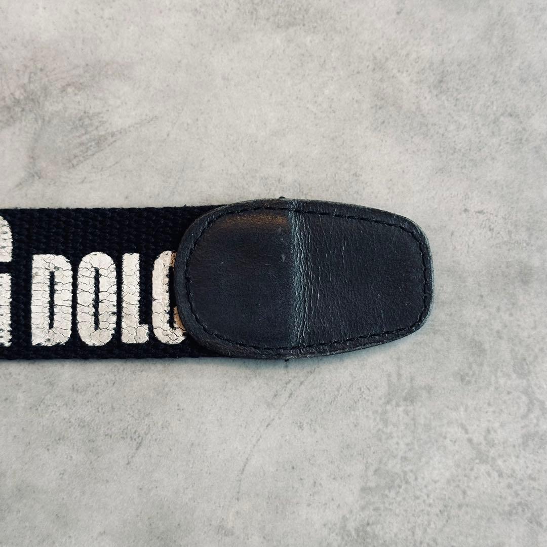 DOLCE&GABBANA ロゴ キャンバスベルト y2k archive 8