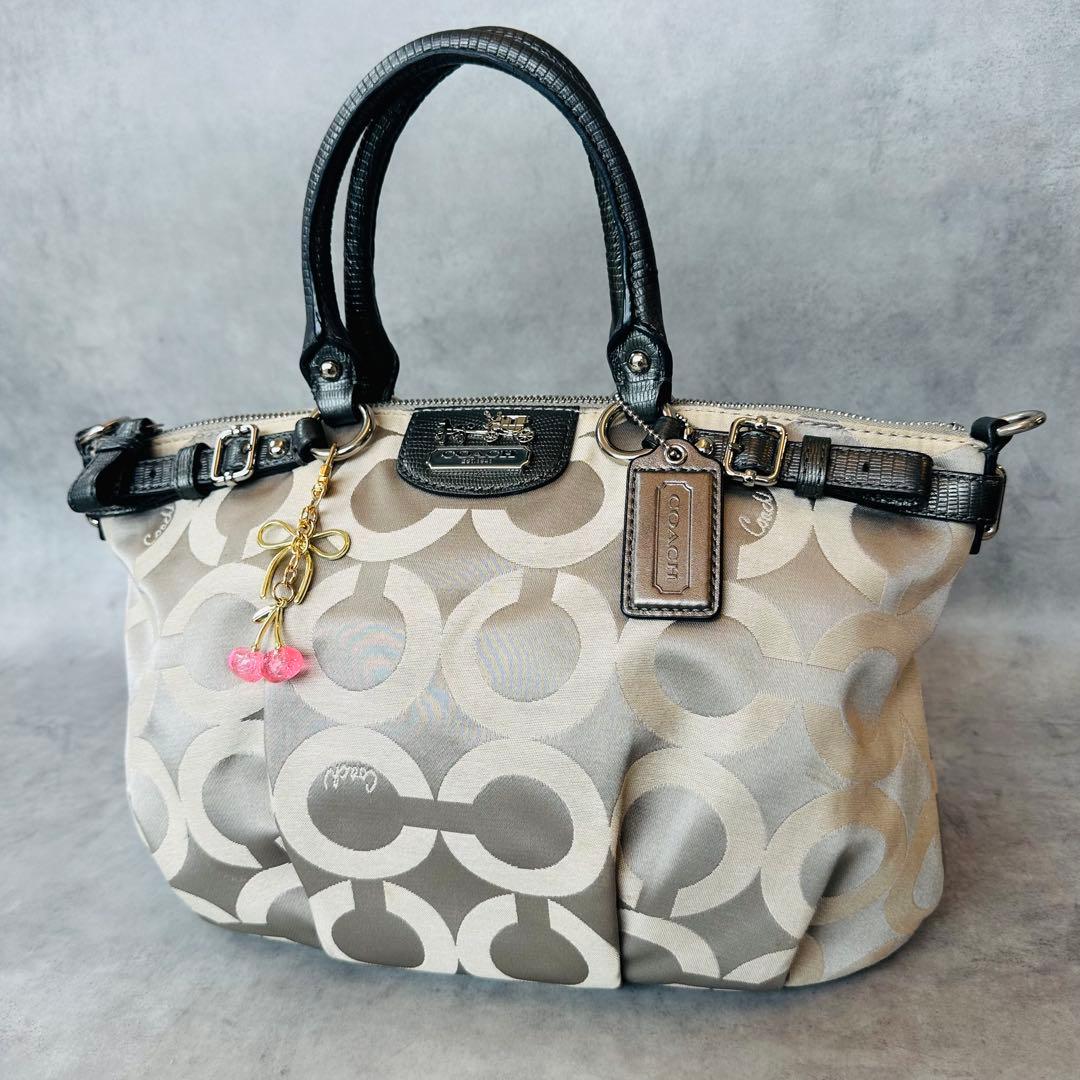 COACH Madison Signature Opart Handbag