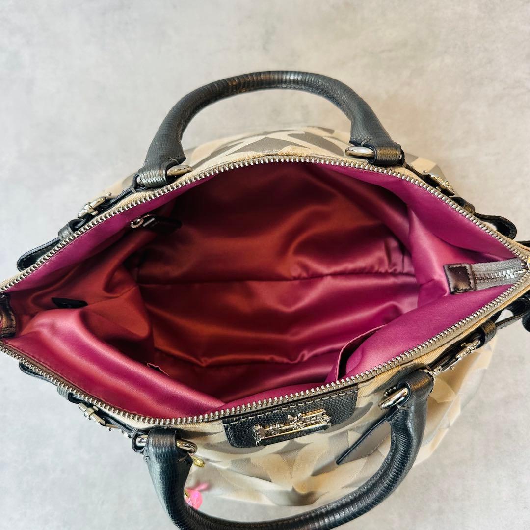 COACH Madison Signature Opart Handbag 11