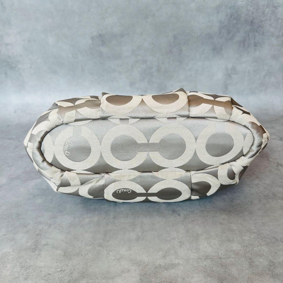 COACH Madison Signature Opart Handbag 7