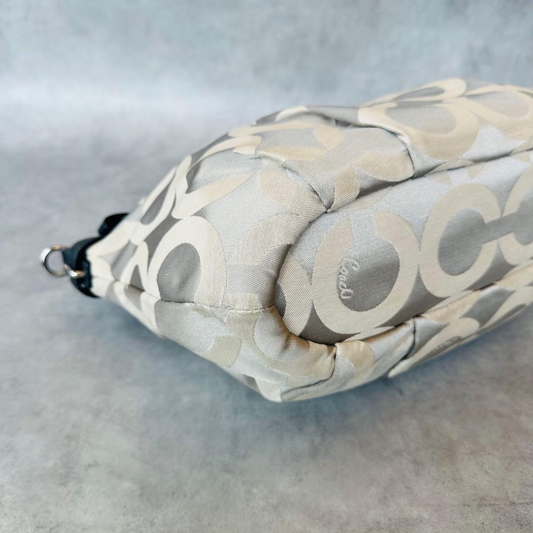 COACH Madison Signature Opart Handbag 8