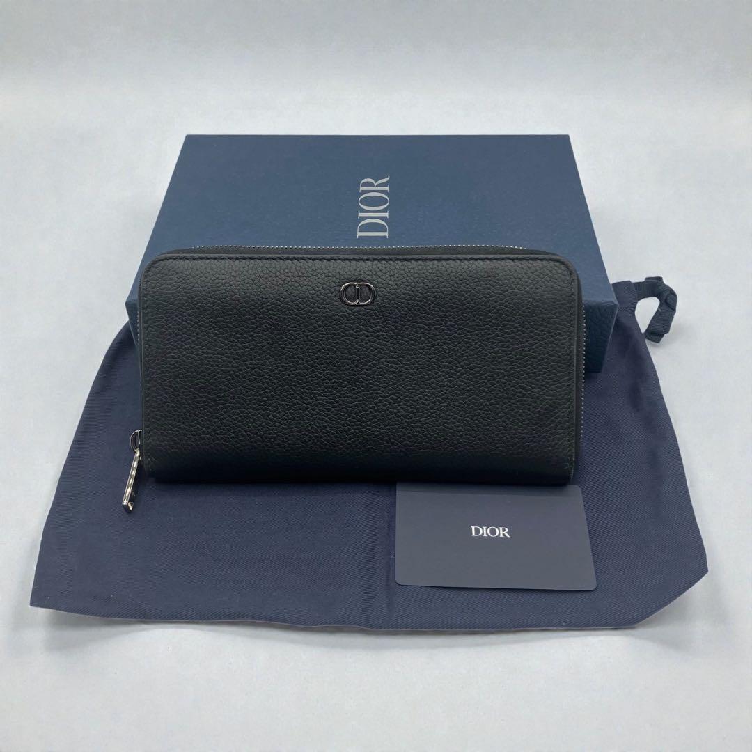 美品✨ クリスチャンディオール CD Icon ロングジップウォレット