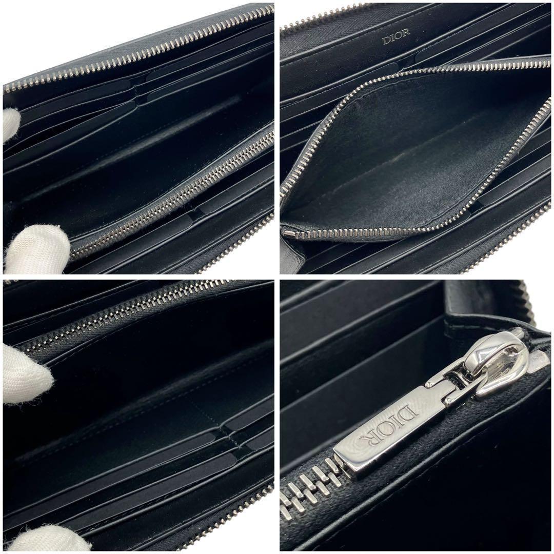 美品✨ クリスチャンディオール CD Icon ロングジップウォレット 5