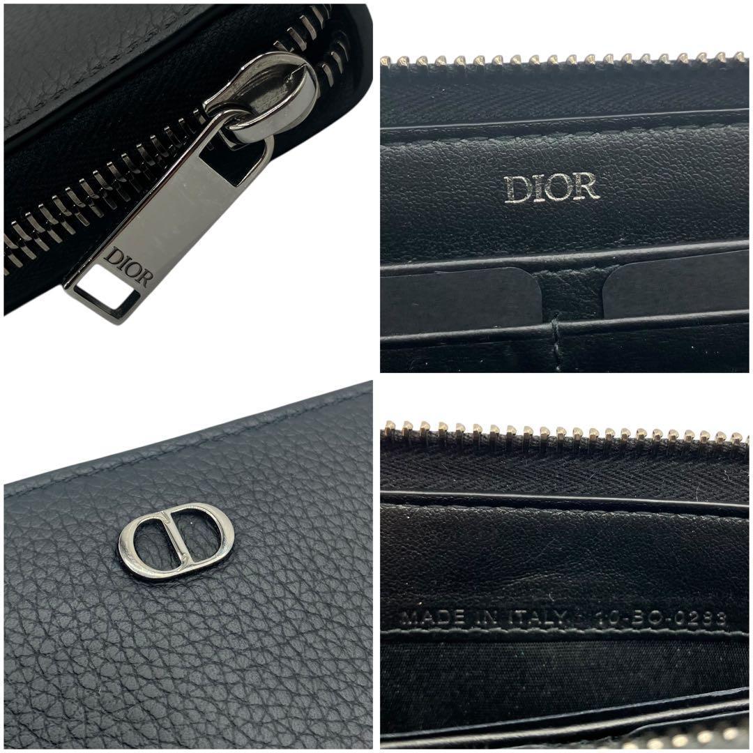 美品✨ クリスチャンディオール CD Icon ロングジップウォレット 6