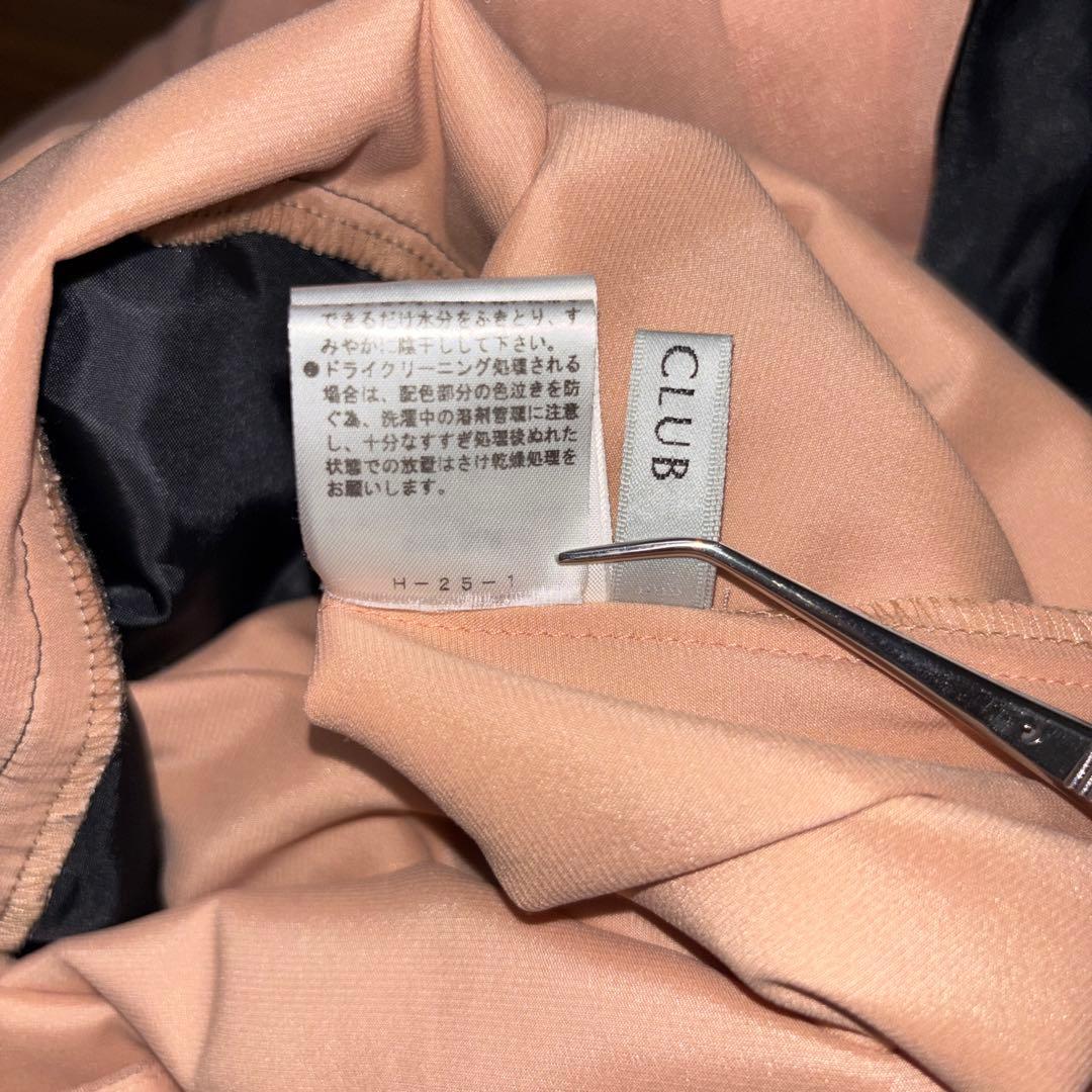 SCOT CLUB ベージュ シフォンフリルノースリーブドレスSヤマダヤd729 19