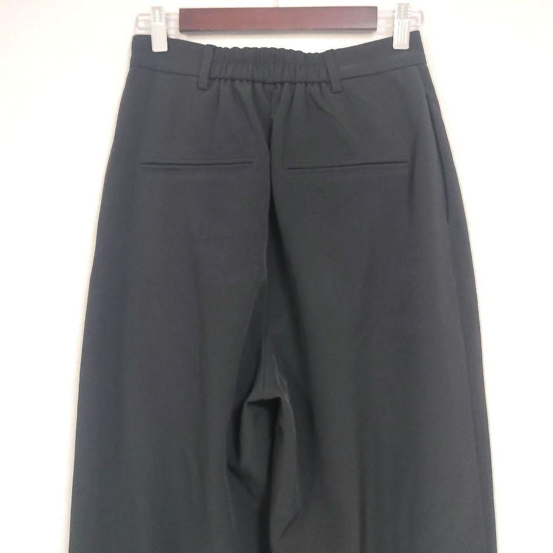 Lovers ラバーズ 黒のワイドパンツ・プリーツ入り L カジュアル オフィス 5