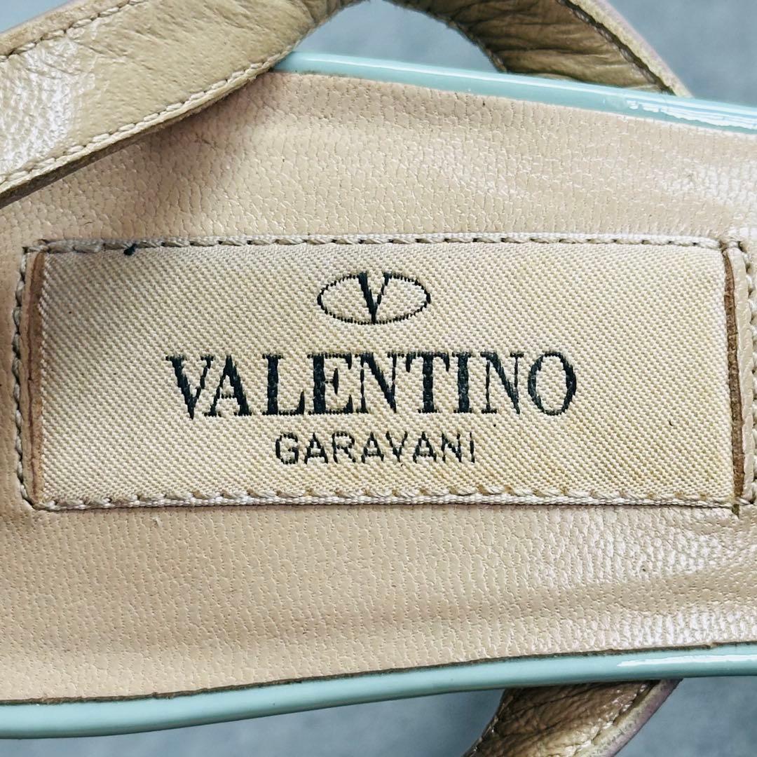 VALENTINO GARAVANI ロックスタッズ アンクルストラップサンダル 12