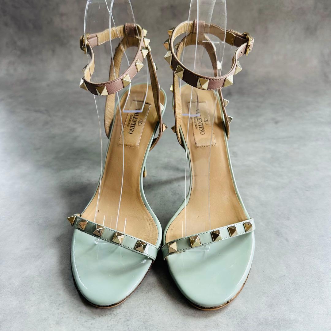 VALENTINO GARAVANI ロックスタッズ アンクルストラップサンダル 3