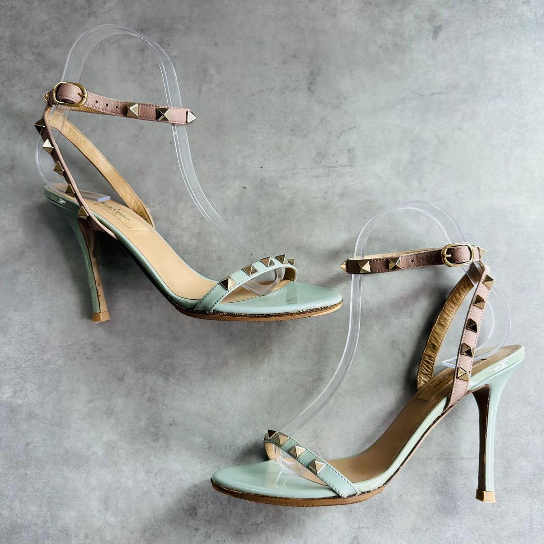 VALENTINO GARAVANI ロックスタッズ アンクルストラップサンダル 5