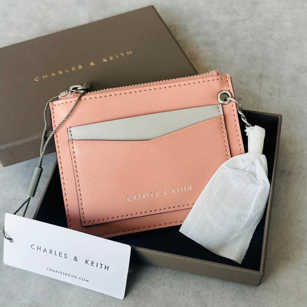 Charles & Keith Zip Pocket Card Holder