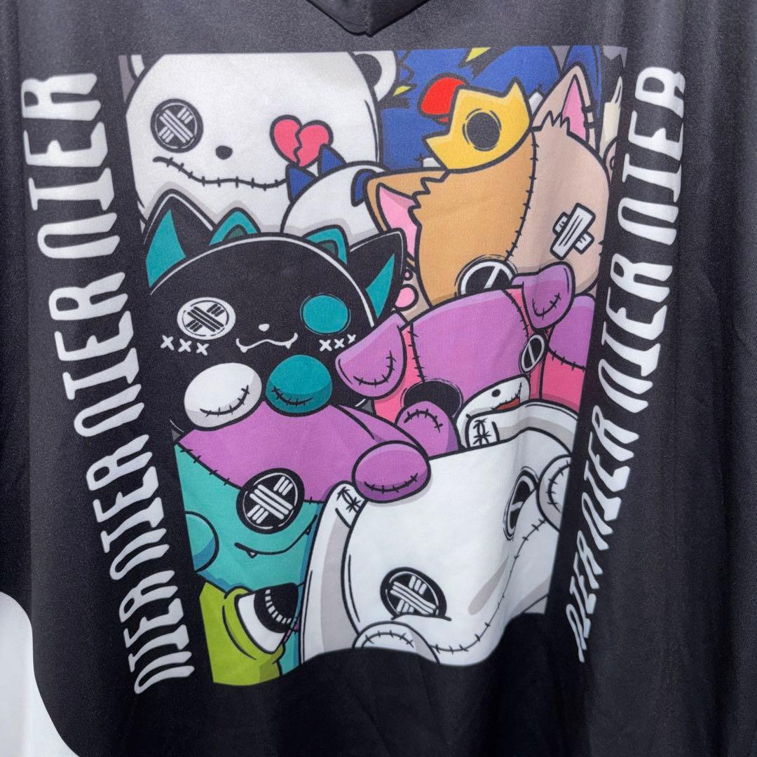 NieR CLOTHING フルジップキャラクターパーカー F ロゴ d675 12