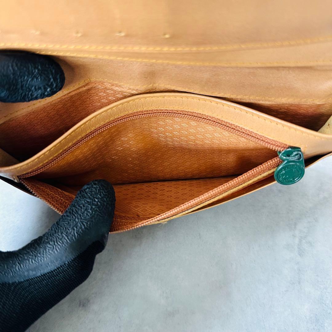 HUNTING WORLD バチュー・クロス　二つ折り長財布 11