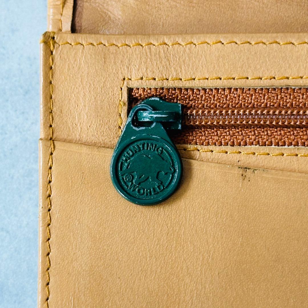 HUNTING WORLD バチュー・クロス　二つ折り長財布 13