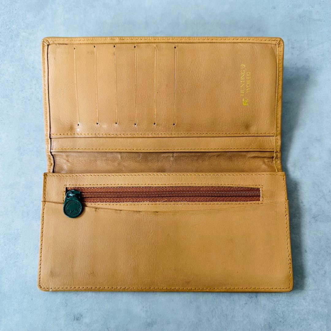 HUNTING WORLD バチュー・クロス　二つ折り長財布 8